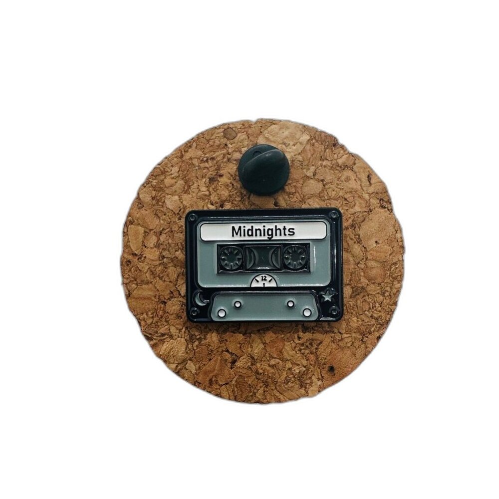 ✨Midnights Album Tape Taylor Swift Enamel Pin Badge Album Cover Radio Cassette✨ - Picture 3 of 5